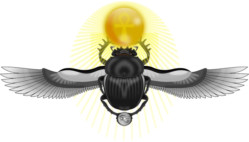 Scarab Bug Wings Stickdatei – Tiere