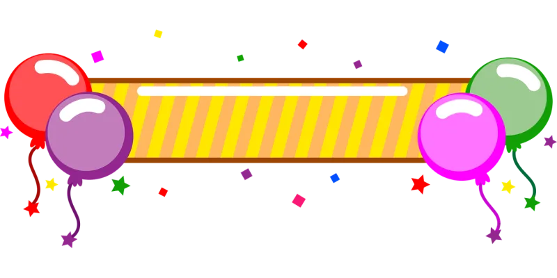 Banner Party Balloons Stickdatei – Fahrzeuge