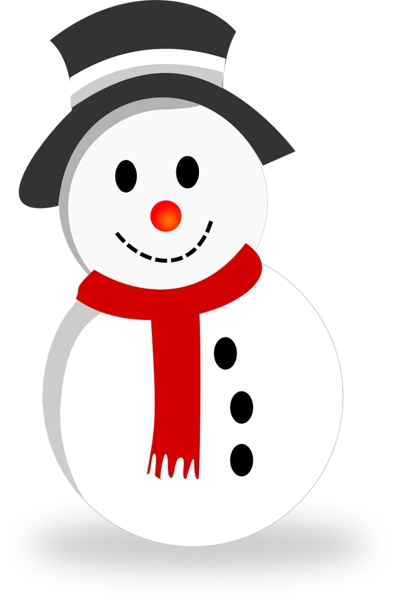 Snow Nature Snowman Stickdatei – Weihnachten