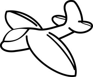 Glider Plane Sailplane Stickdatei – Kinder