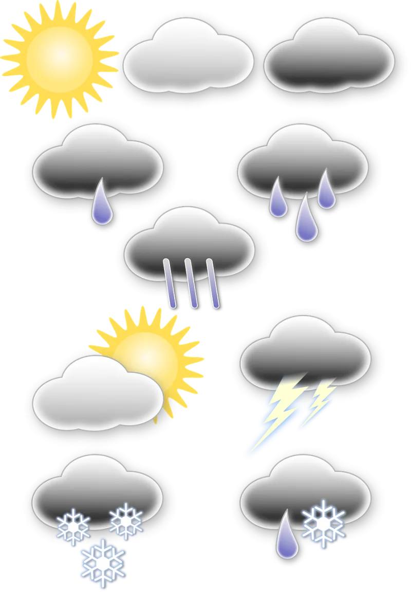 Weather Icons Cloud Stickdatei – Natur