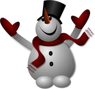 Snowman Noel Chapeau Stickdatei