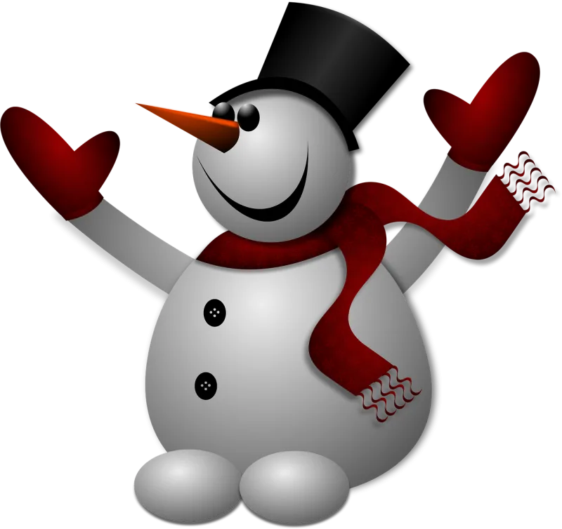 Snowman Winter Cold Stickdatei – Weihnachten