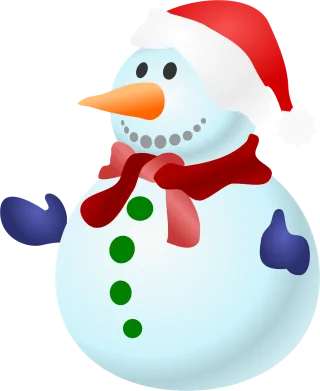 Snowman Christmas Snow Stickdatei