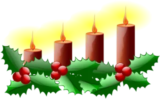 Second advent Christmas Advent Stickdatei