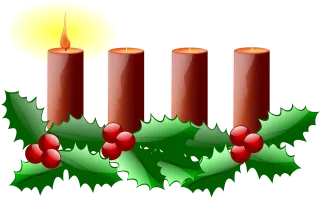 First advent Christmas Advent Stickdatei