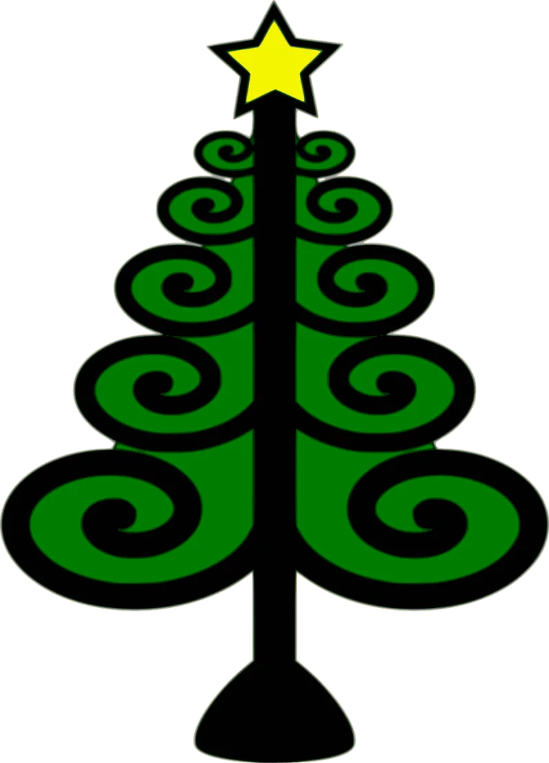 Christmas tree Nature Christmas Stickdatei – Weihnachten