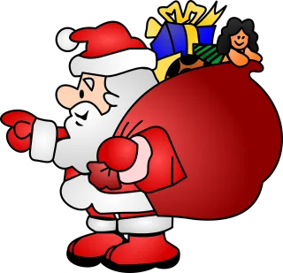 Santa Man Noel Stickdatei