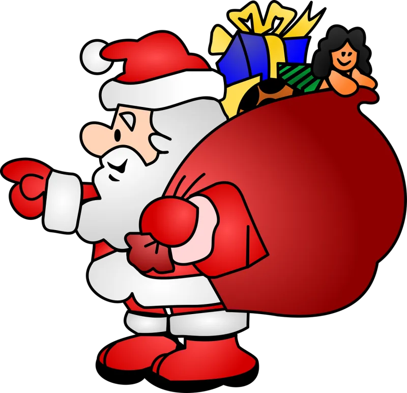 Santa Man Noel Stickdatei – Weihnachten