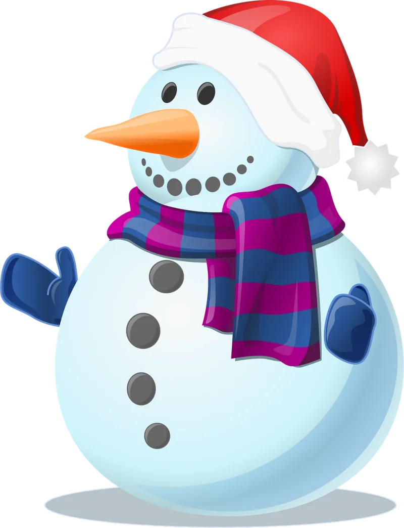 Snow Snowman Nature Stickdatei – Weihnachten