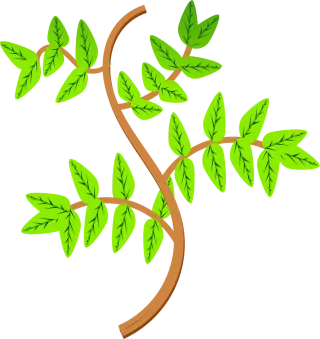 Leaves Nature Branch Stickdatei