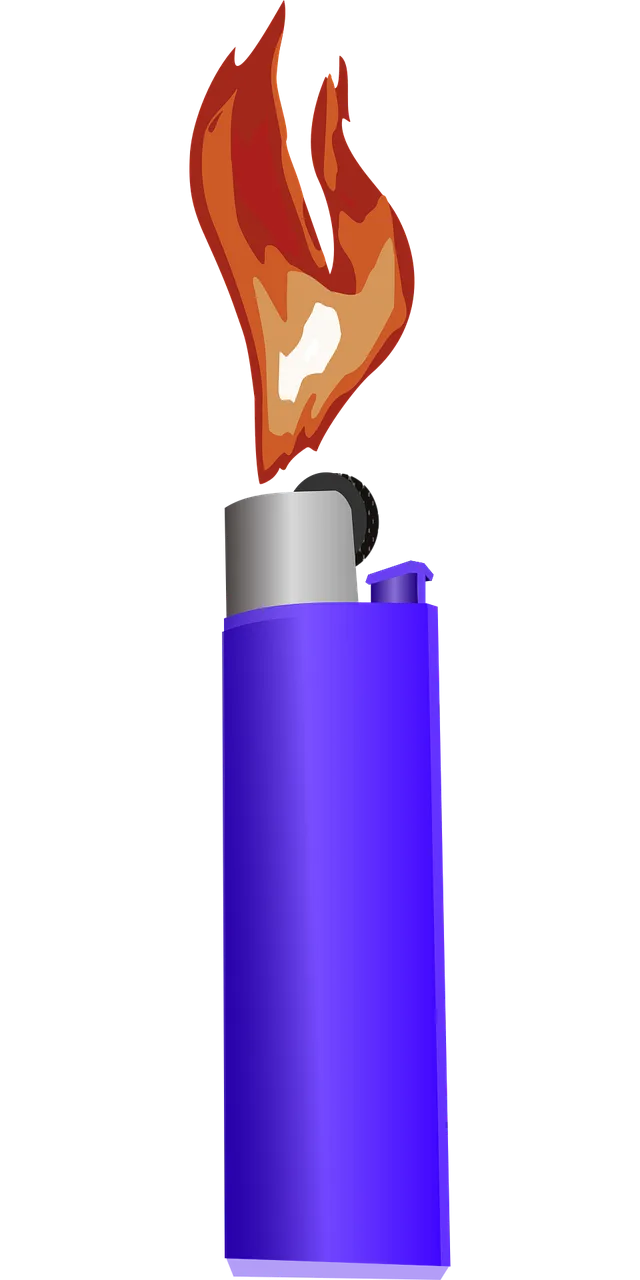 Lighter Burn Fire Stickdatei – Fahrzeuge