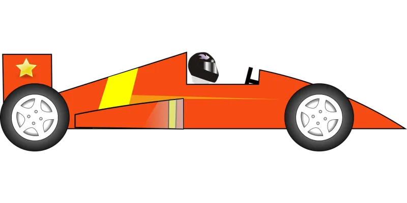 Car Race Racing Stickdatei – Fahrzeuge