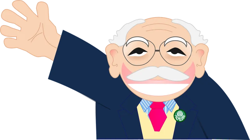 Man Old Smile Stickdatei – Natur