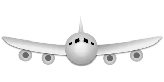 Airplane Airship Transport Stickdatei
