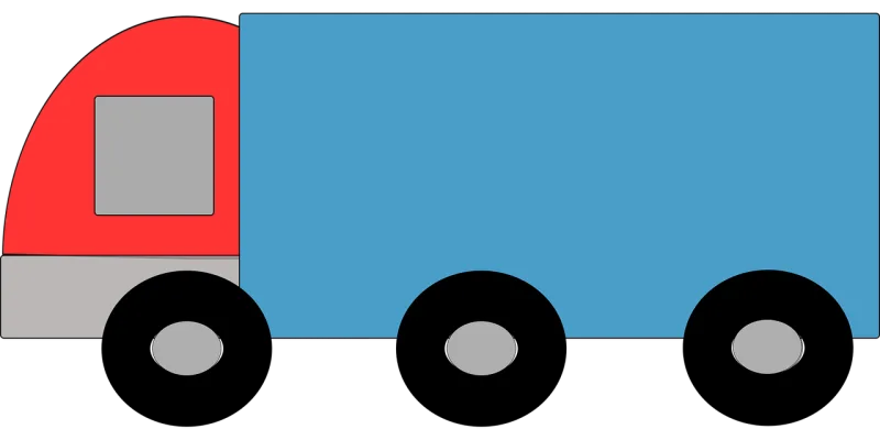 Truck Vehicle Transportation Stickdatei – Fahrzeuge