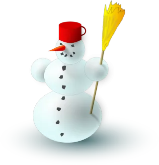 Snowman Snow Winter Stickdatei