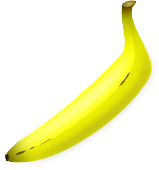 Banana Fruit Yellow Stickdatei