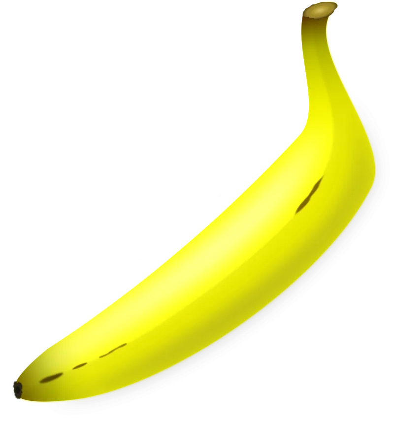 Banana Fruit Yellow Stickdatei – Essen & Trinken