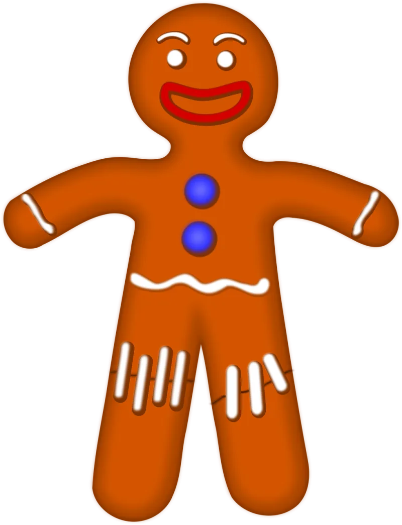 Gingerman Biscuit Gingerbread Stickdatei – Essen & Trinken