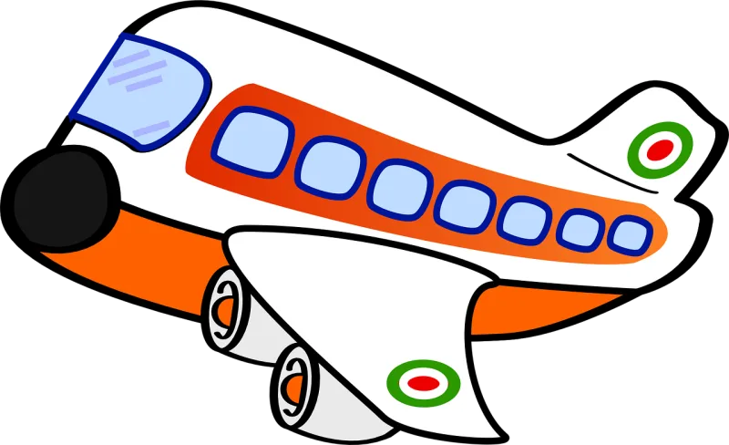 Airplane Funny Passenger Stickdatei – Fahrzeuge