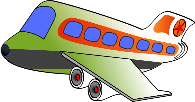 Airplane Funny Passenger Stickdatei – Fahrzeuge