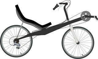 Bike Recumbent Chaise lounge Stickdatei