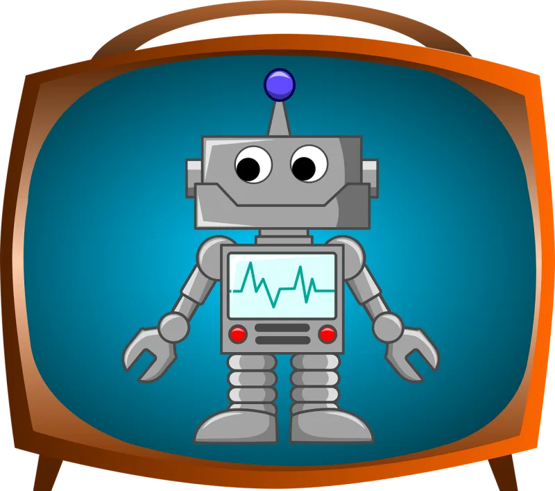 Android Bot Robot Stickdatei – Kinder