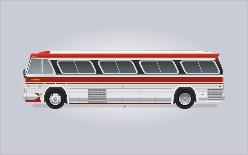 Bus Public Transit Stickdatei – Fahrzeuge