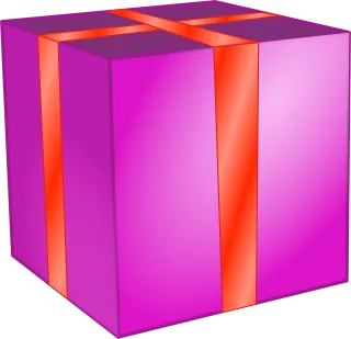 Box Gift Present Stickdatei