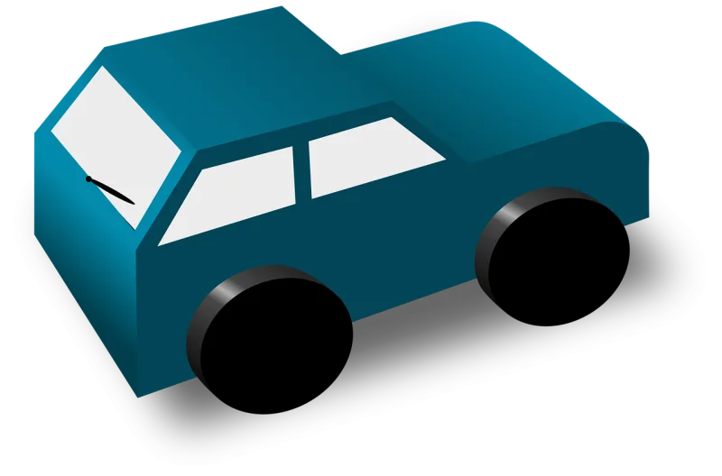 Car Rear Transportation Stickdatei – Fahrzeuge
