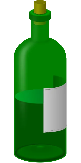 Wine Bottle Label Stickdatei – Essen & Trinken