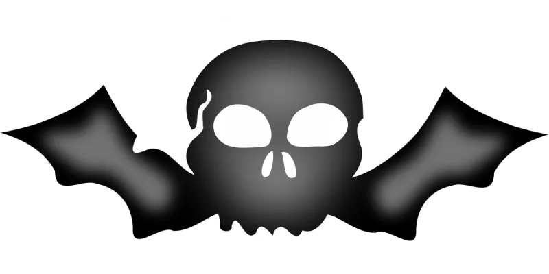 Bat Skull Vampire Stickdatei – Kinder