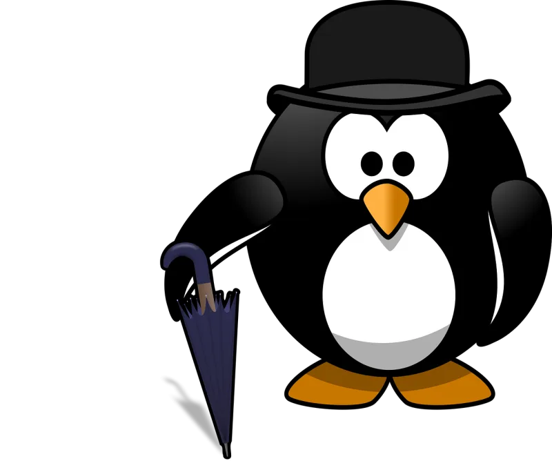 Aristocrat Tux Nature Stickdatei – Tiere