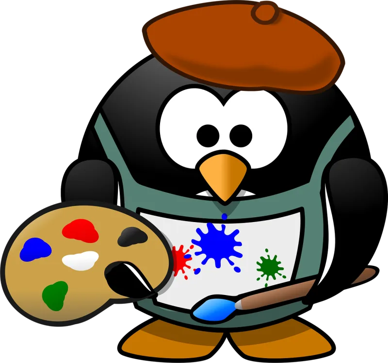 Painter Tux Art Stickdatei – Tiere