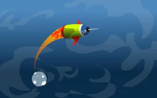 Rocket Earth Start Stickdatei