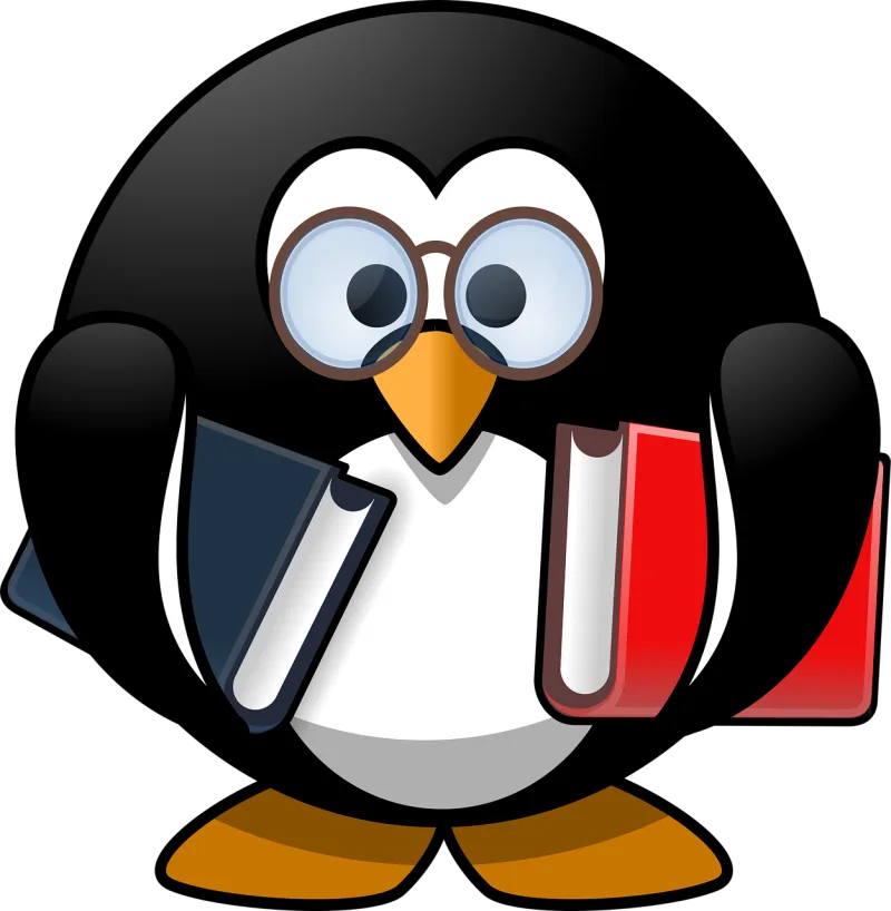 Tux Animal Nature Stickdatei – Tiere