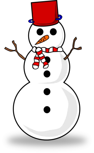 Snow Snowman Winter Stickdatei