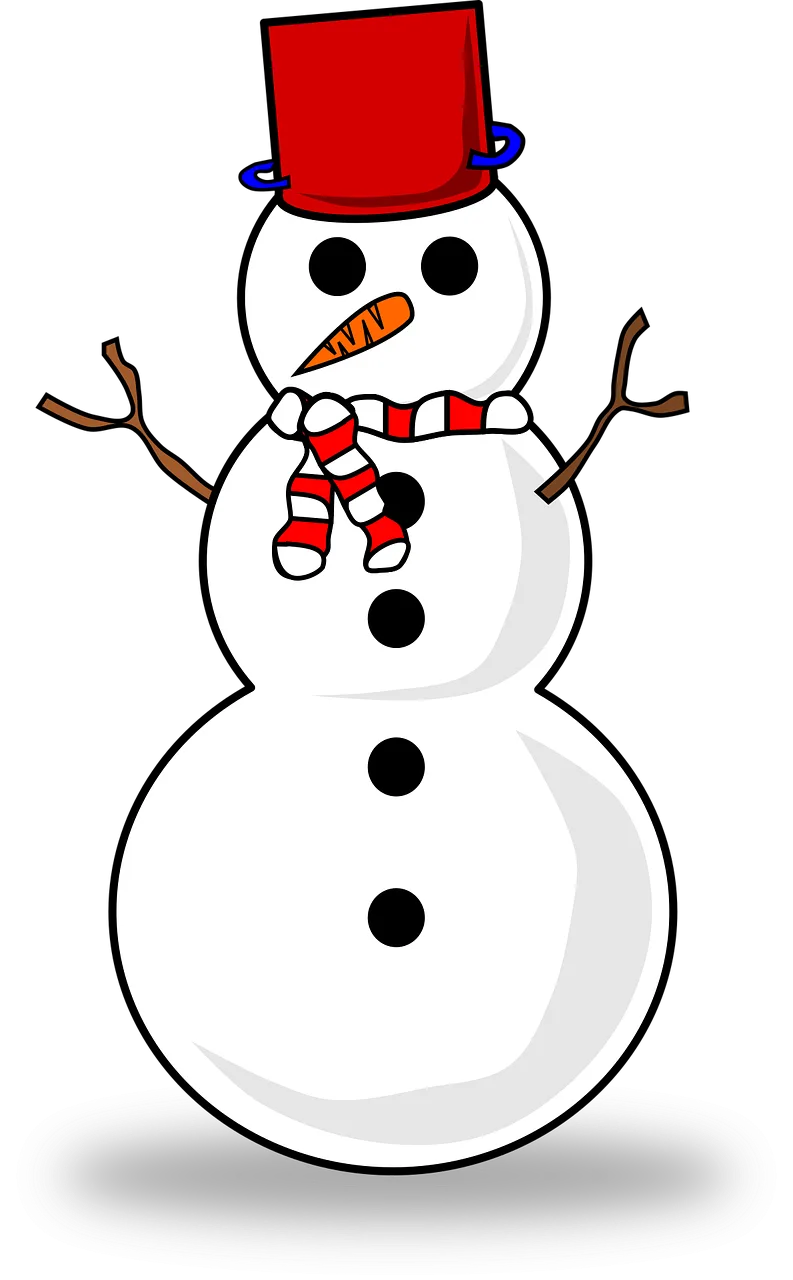 Snow Snowman Winter Stickdatei – Weihnachten