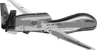 Drone Global hawk Uav Stickdatei