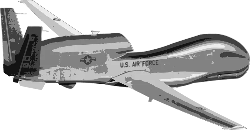 Drone Global hawk Uav Stickdatei – Kinder
