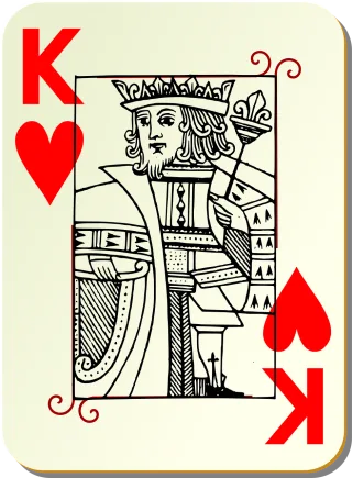 Playing card King Card deck Stickdatei