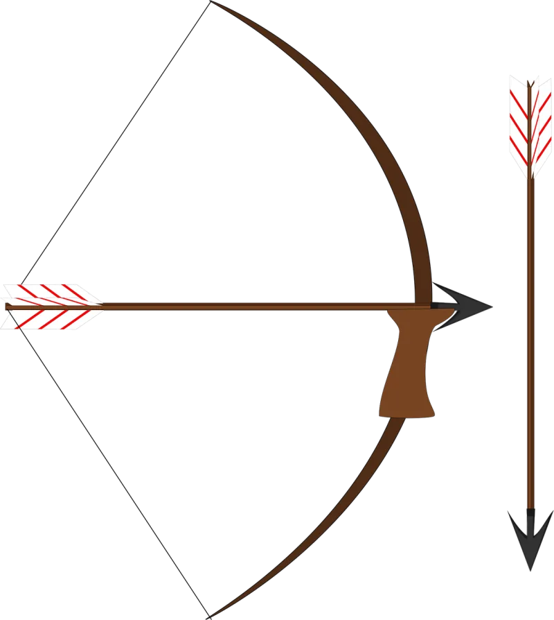 Arrow Bow Weapon Stickdatei – Natur