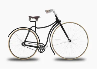 Bicycle Bike Vintage Stickdatei