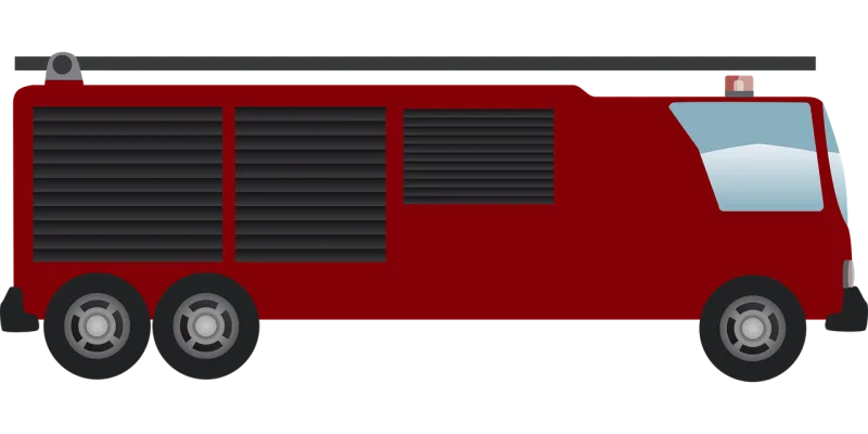 Fire engine Firemen Van Stickdatei – Fahrzeuge