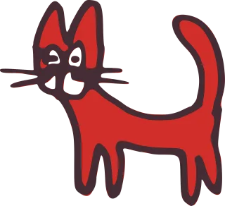 Cat Pet Animal Stickdatei