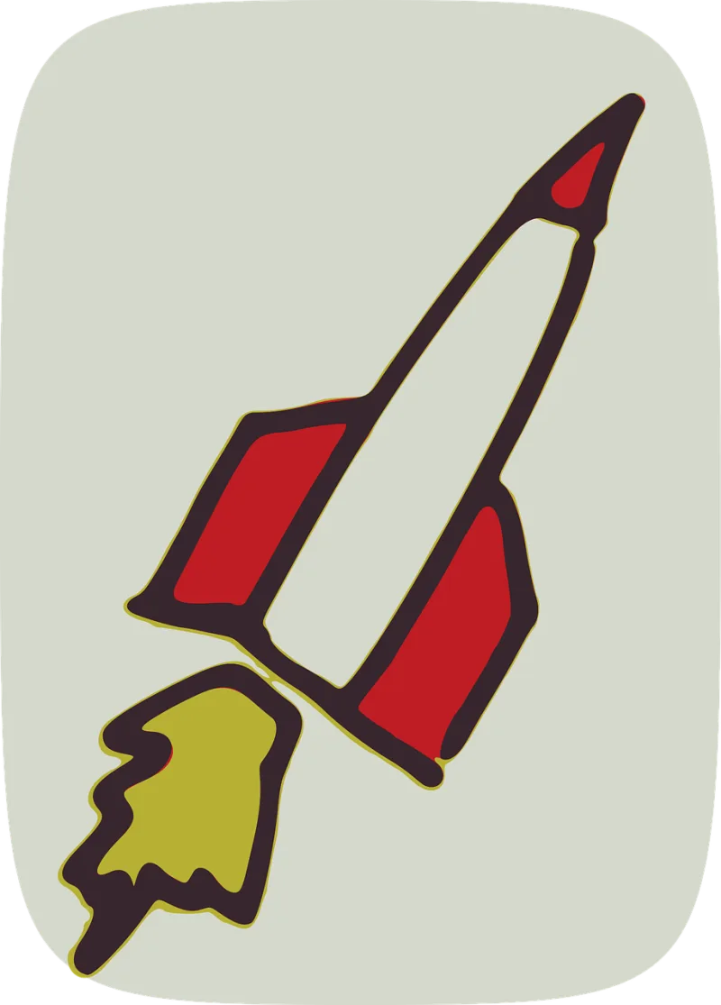 Rocket Lift-off Power Stickdatei – Kinder
