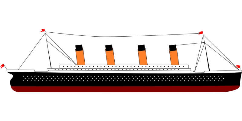 Titanic Ship Boat Stickdatei – Fahrzeuge