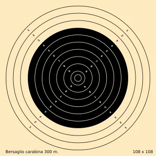 Rifle Target Aim Stickdatei