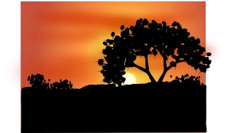 Dawn Dusk Twilight Stickdatei